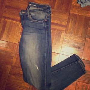 Slightly distressed Jeans